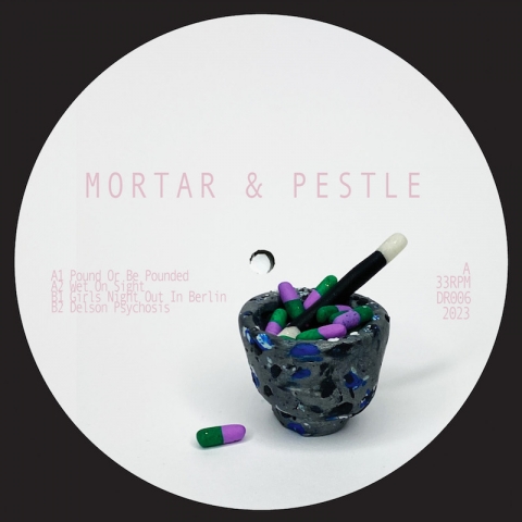 ( DR 006 ) MORTAR & PESTLE - EP ( 12" ) Delicate Records